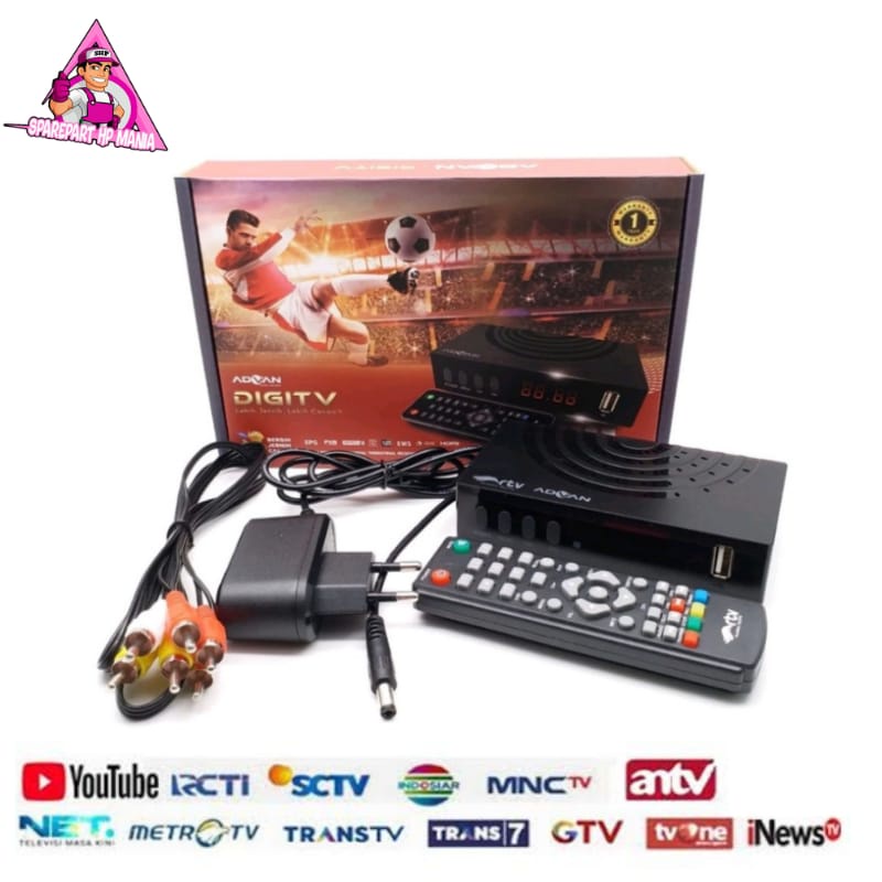 SET TOP BOX TV DIGITAL ADVAN DIGITV ST03 RECIVER STB
