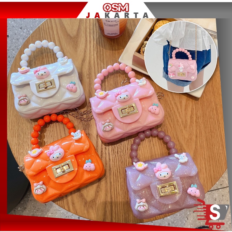 Jual Osm Jkt T Tas Selempang Jelly Karakter Slingbag Jelly