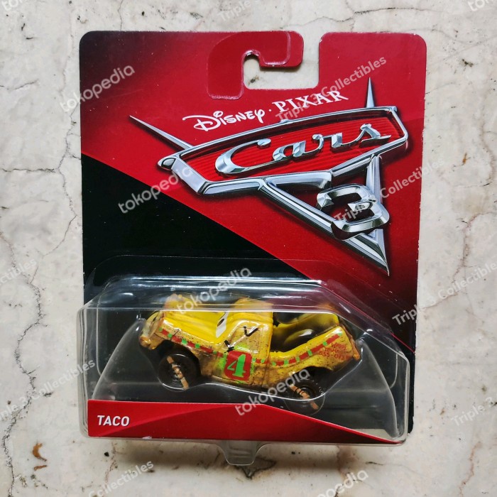 Diecast 1/55 Mattel Disney Pixar Cars 3 TACO 4 Thunder Hollow Derby