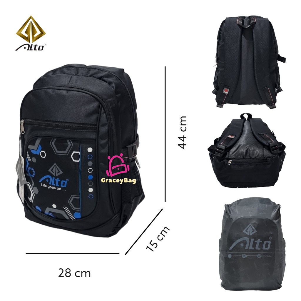 Gracey Bag 73833X Tas Ransel Pria / Anak Cowo Alto