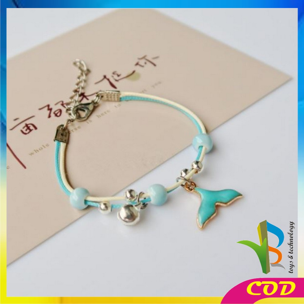 RB-K75 Gelang Wanita Karakter Gelang Persahabatan Tali Bracelet Korea Motif Kartun Fashion Gelang Tali Korea