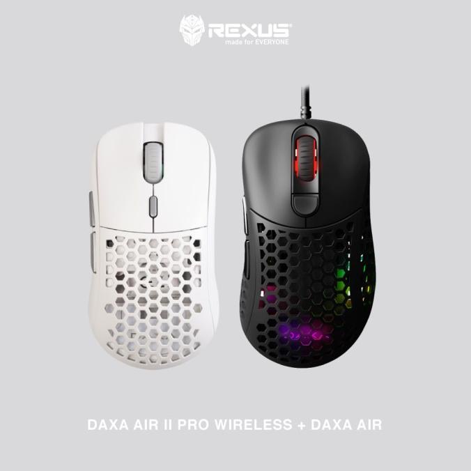 PROMO BUNDLING Rexus Mouse Wireless Daxa Air II + Mouse Daxa Air
