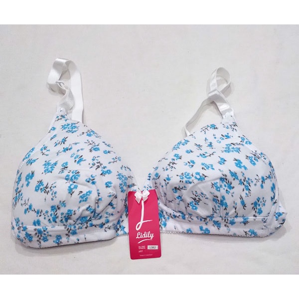 BH Menyusui Bermotif Bahan Tebal Lydyly Bra Menyusui Premium dengan 2 Kait Penutup