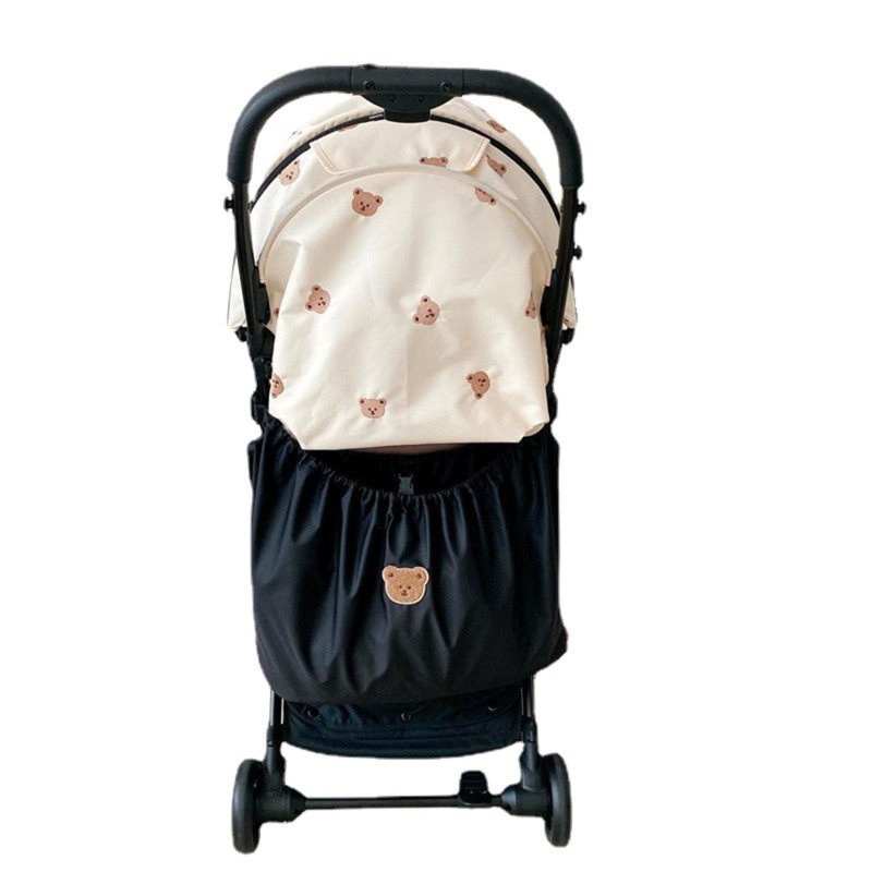 Portable Mommy Bag Diaper Bags Tahan Air Tas Penyimpanan Stroller Bayi Organizer Baby Pram