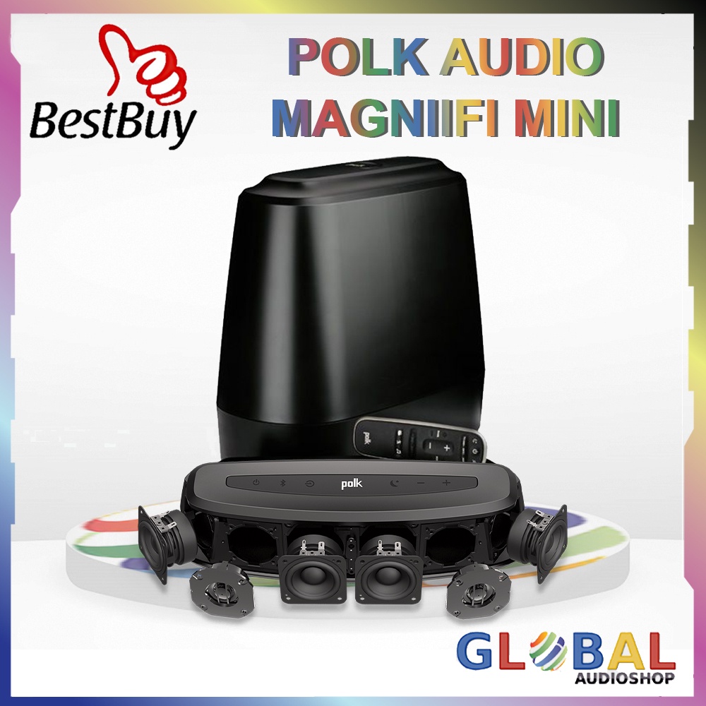 Polk Audio Magnify Mini Magnifi Soundbar Chromecast Dolby Original