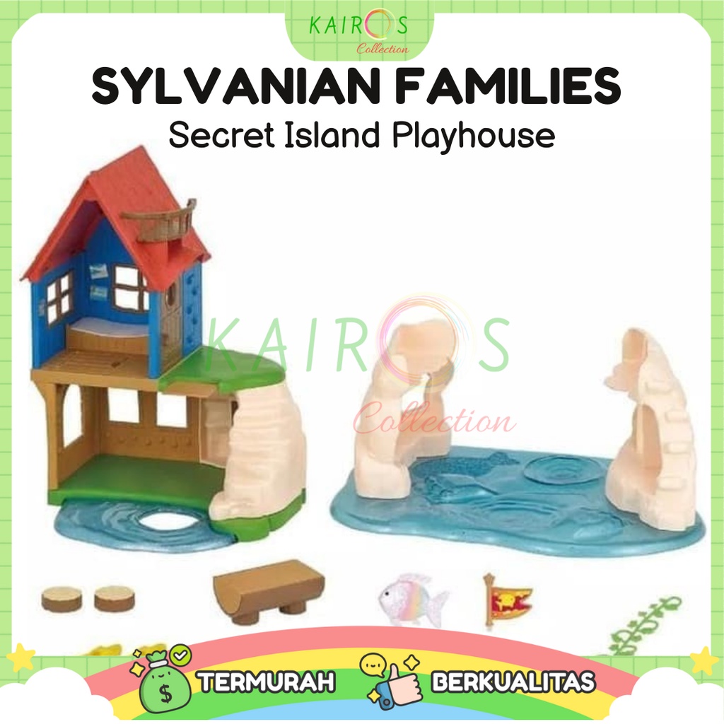 Sylvanian Families Secret Island Playhouse
