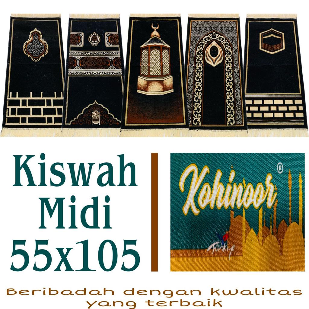 Sajadah Spiegel Kiswah Tebal Premium Midi / Medium 55x105