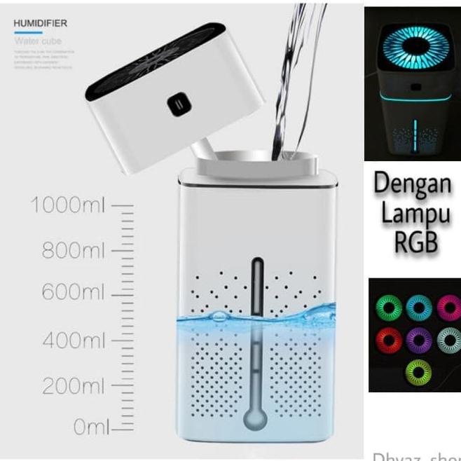 NEW AROMA TERAPI UAP KAPASITAS 1 LITER - HUMIDIFIER - ALAT AROMA