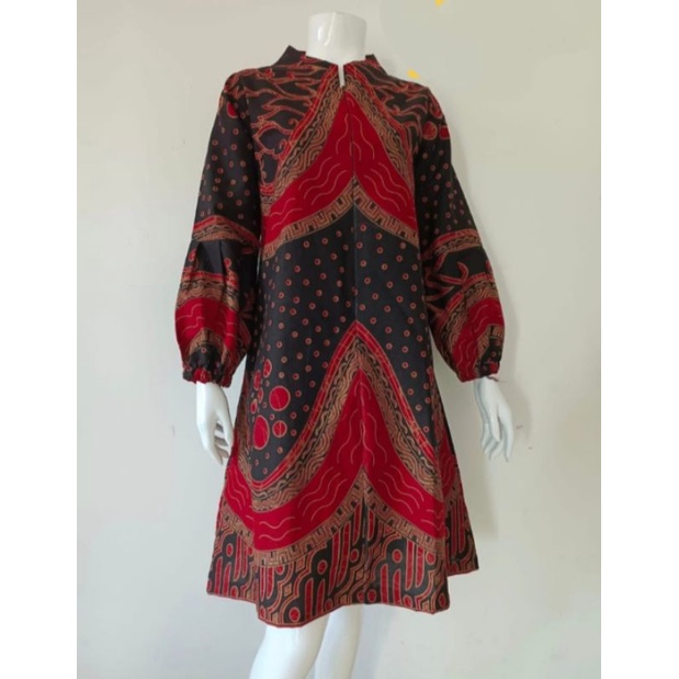 BAJU BATIK TUNIK  PRIA WANITA ASLI SOLO LAPIS trikot
