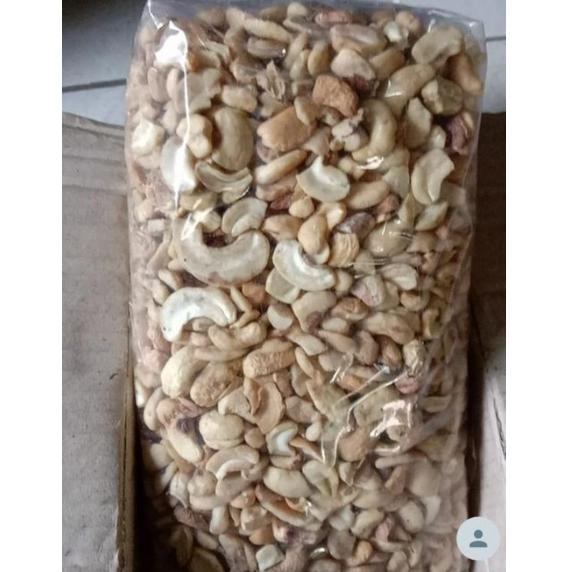 

[KODE 7A6QR] Kacang mede patahan 1kg mentah