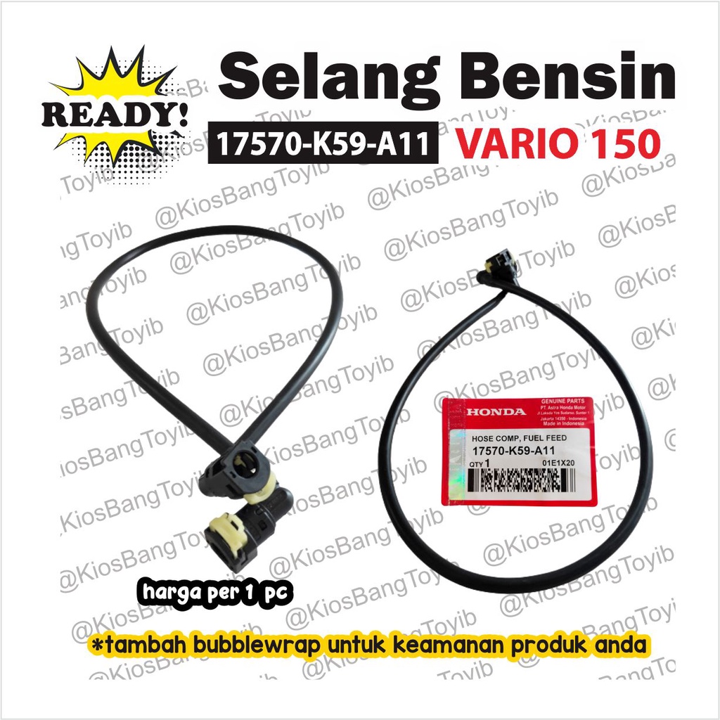 Selang Bensin Injeksi Injektor Fuel Pump HONDA VARIO 150 (17570-K59)