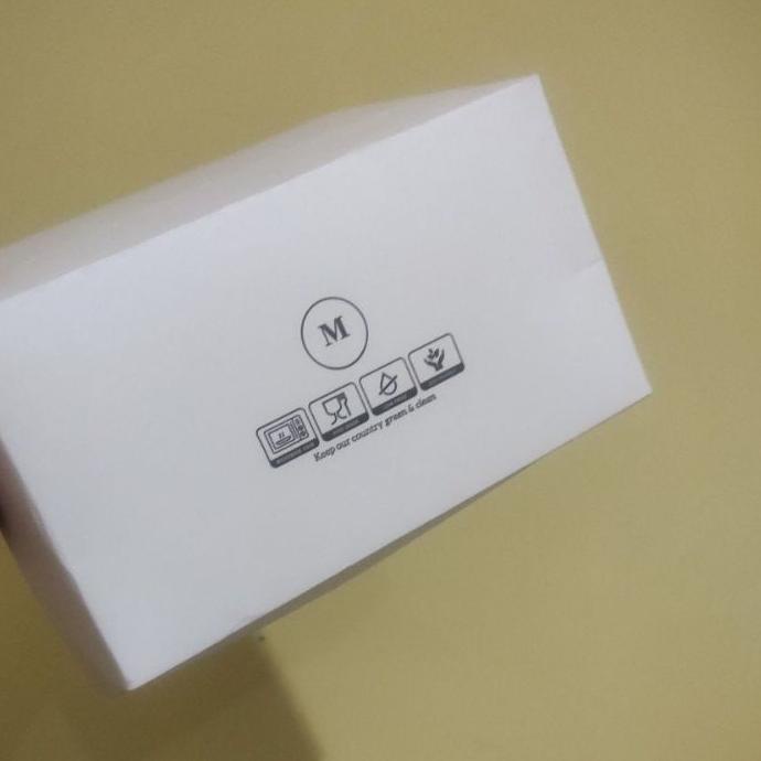 

Best PAPER BOX LUNCH UKURAN M - MEDIUM / PAPER BOX KERTAS / PAPER TAKE AWAY ISI 100 PCS