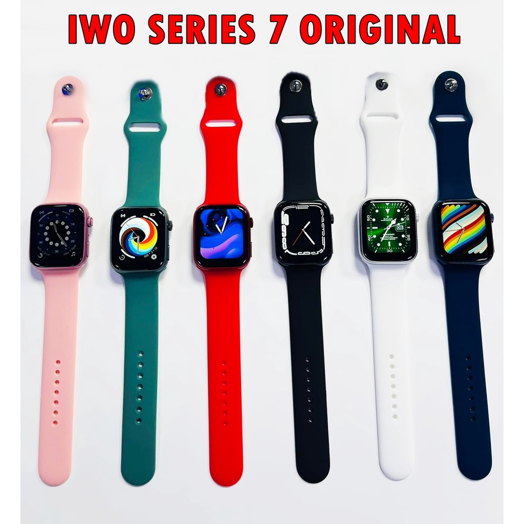 (Original Bergaransi) Smartwatch series 7 Full Layar Touch Screen fitur terlengkap - Jam Tangan Pintar