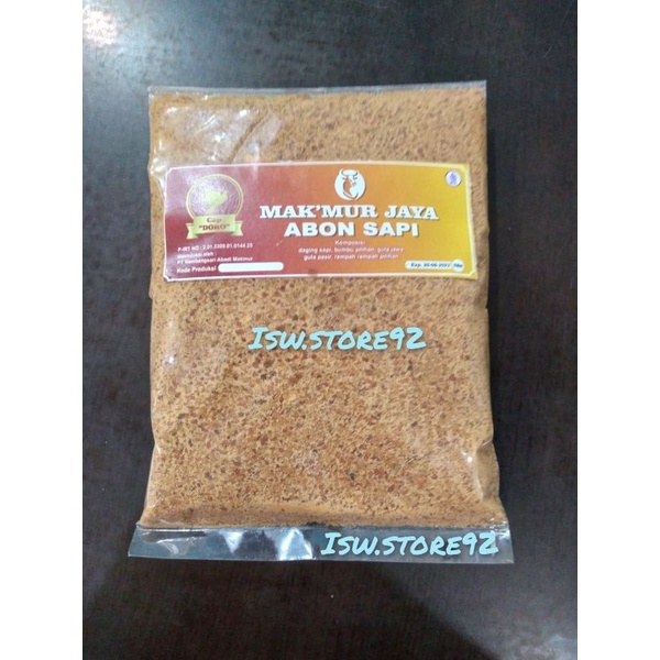 

ABON SAPI MAK'MUR JAYA 250 GR CAP DORO / ABON DORO