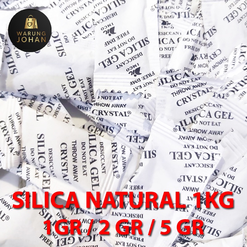 Jual SILICA GEL NATURAL 1 KG / IMCO OXY 1KG Shopee Indonesia