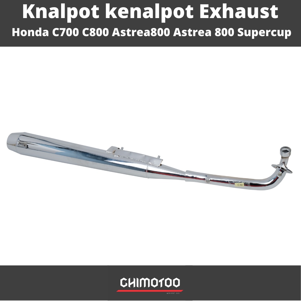 Knalpot kenalpot Exhaust  Honda C700 C800 Astrea800 Astrea 800 Supercup