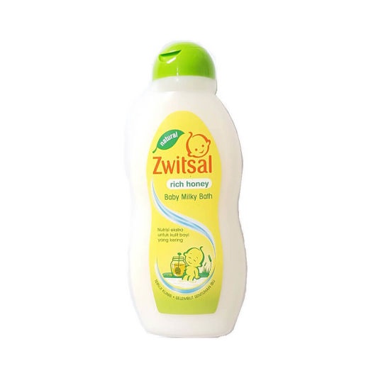 Zwitsal Baby Milk Bath 200 ml / Sabun Mandi Bayi / Sabun Mandi Zwitsal