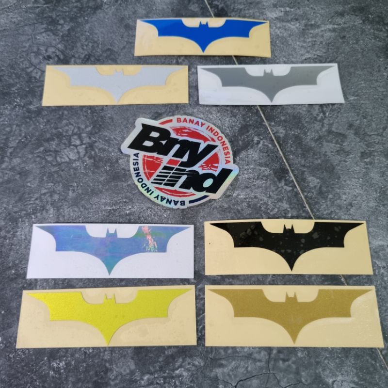 STICKER Handle Pintu Mobil Stiker BATMAN Cutting