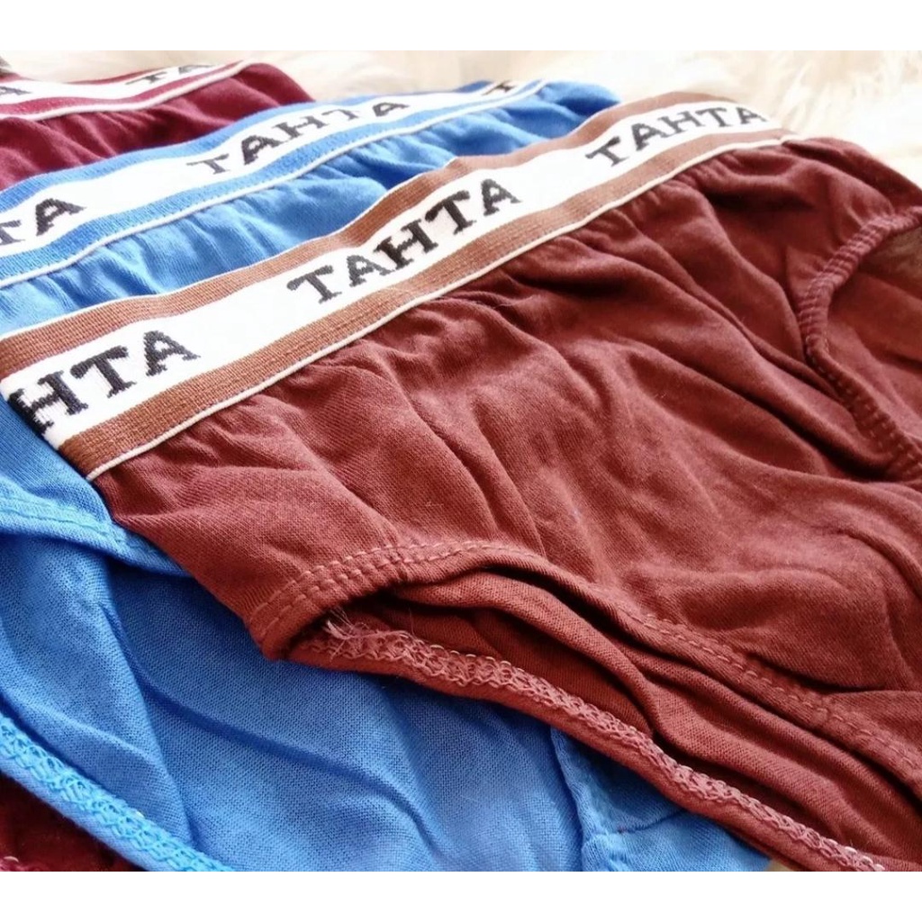 6pcs CD pria underwear laki - laki  tahta  Polos 1123
