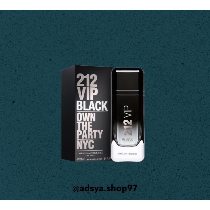 [TERBARU] PARFUM PRIA 212 VIP BLACK MEN