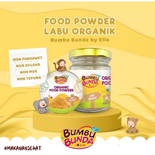 BUMBU BUNDA - Organic Food Powder 6m+ 40G | Labu Organik