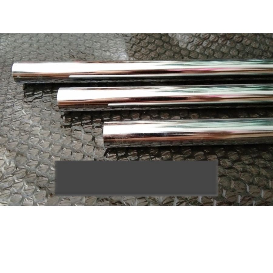 NEW Pipa Bulat Besi Chrome / Besi gantungan baju lemari ukuran 1 INC (1meter)