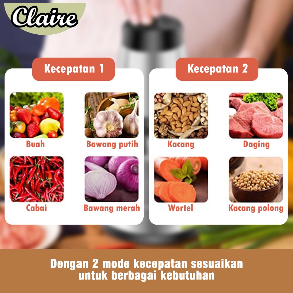 BLENDER CHOPPER / BLENDER PENGHALUS DAGING / CHOPPER SERBAGUNA MULTIFUNGSI