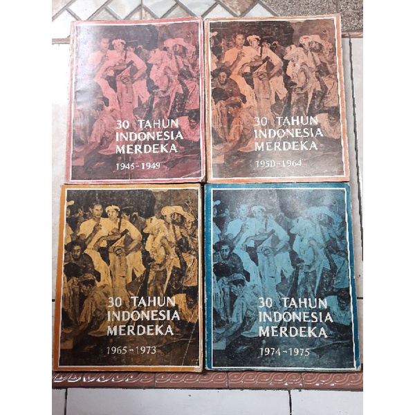 buku koleksi 30 tahun Indonesia merdeka