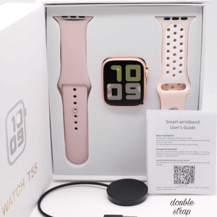 LANGSUNG ORDER 9437 SMART WATCH T55 SERIES 7 / JAM TANGAN PINTAR ㅉ
