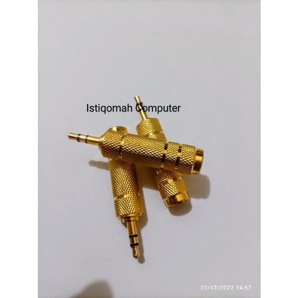 Converter Audio Jack 6.5 to 3.5