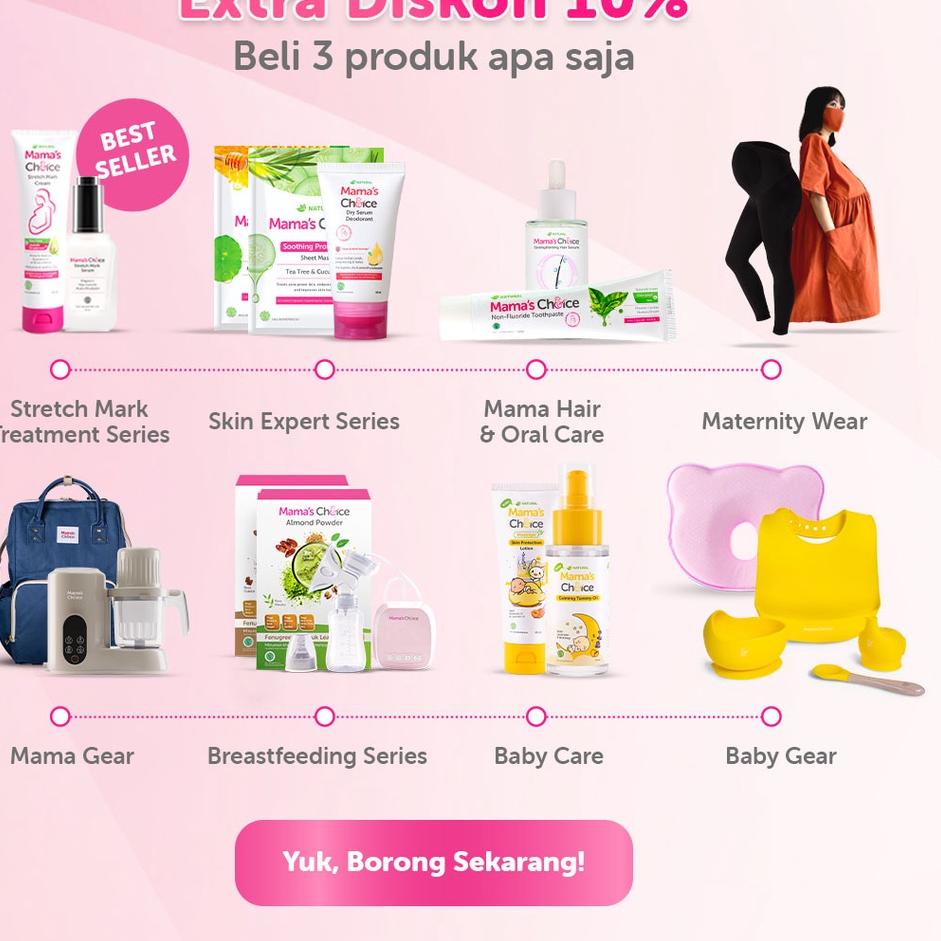 Promo Sekarang Baby Cream | Mama's Choice Baby Daily Nourishing Face Cream - Krim Wajah Bayi