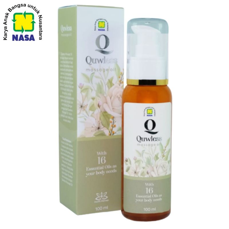 Quwless Massage Oil Aromatherapy Nasa