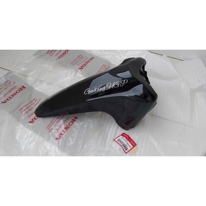 Fender A Front Black Spakbor Slebor Depan Honda Supra X 125 Batman 61100-KVL-N00FMB Ori Honda Genuin