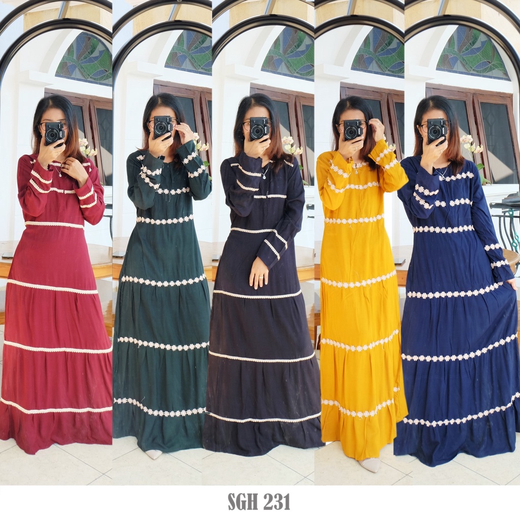 DASTER ARAB NONI DRESS IMA BY NONI DRESS ORI sarasvati fashion store