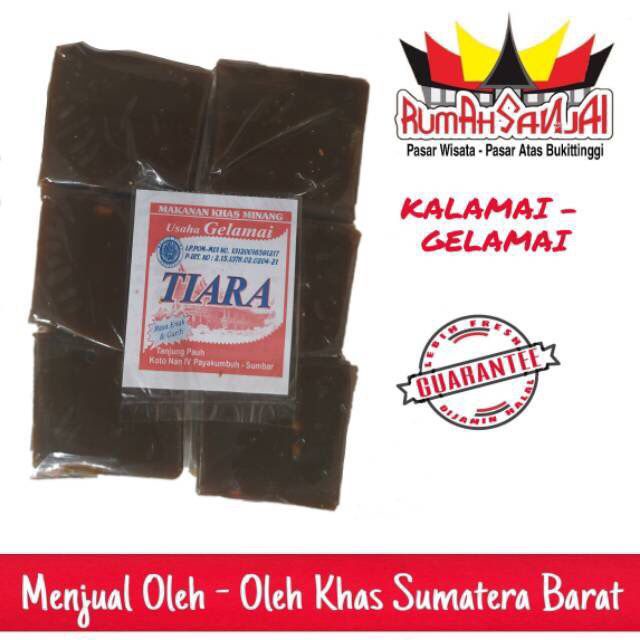 

sanjai gelamai khas minang isi 250 gram.
