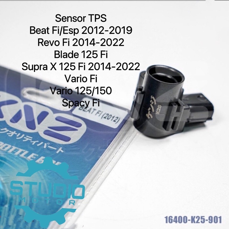 SENSOR TPS KNZ THROTTLE BODY BEAT FI SCOOPY SPACY FI VARIO FI 125 150