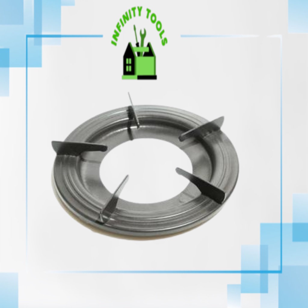 [M] Tatakan Kompor Quantum Bulat Kaki 5 - BAHAN TEBAL - Dudukan Kompor Gas / Tungku Tatakan Tangkrin