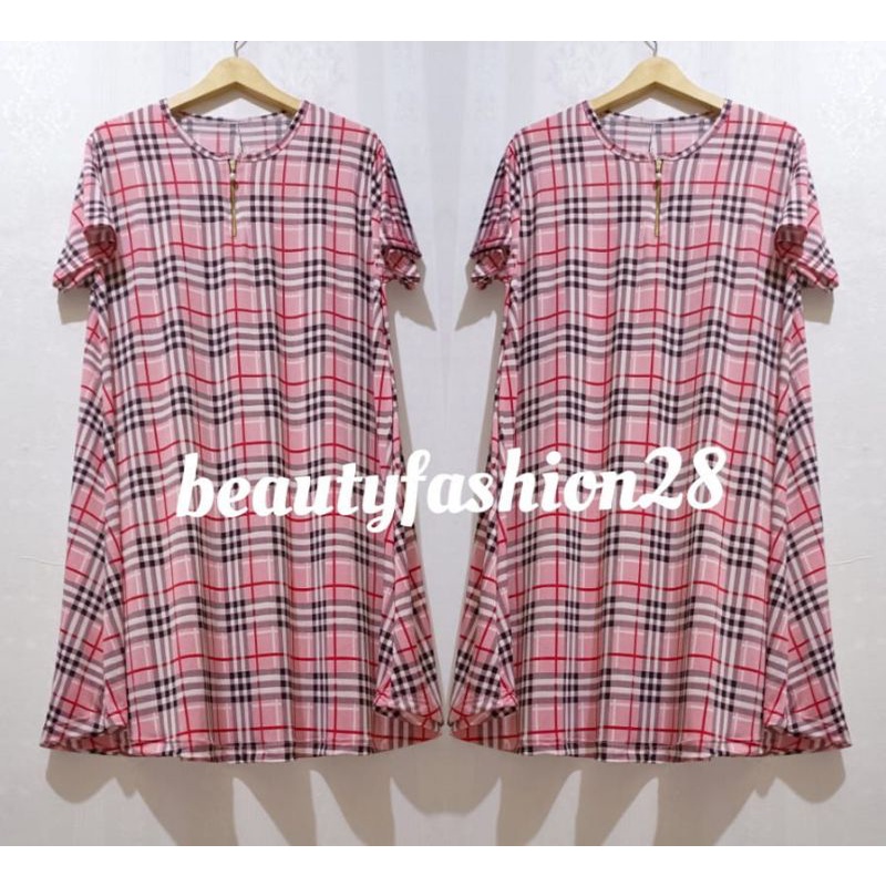 DASTER CANTIK TISYA SUPER JUMBO JERSEY KOREA LD 120-160 PB 105
