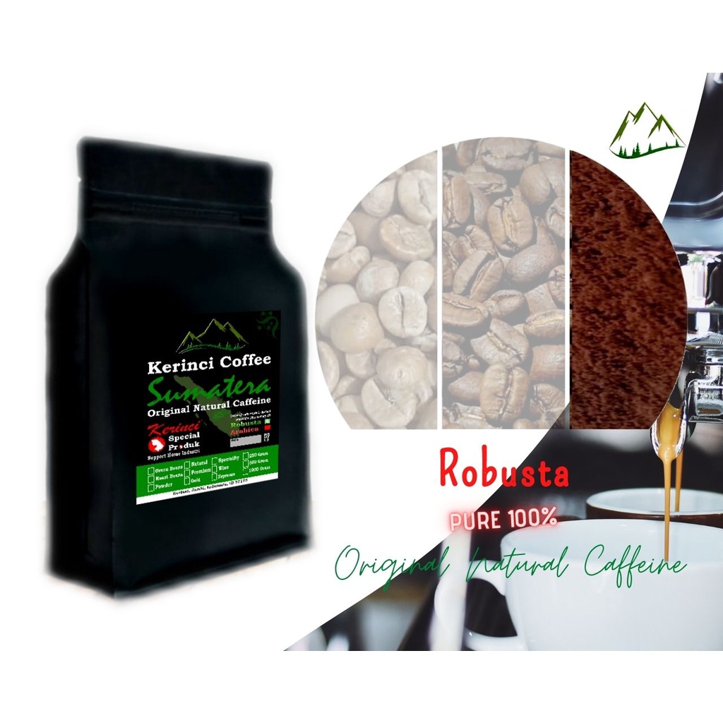 

Kopi Robusta Premium - Bubuk Murni 1 Kg - Kerinci - Jambi - Sumatera