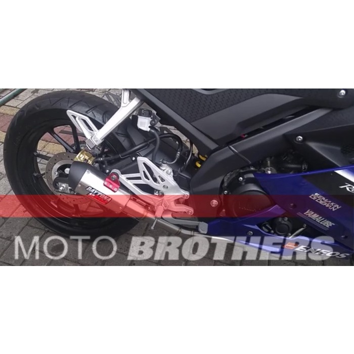 KNALPOT ALL NEW R15 VVA V3 DAYTONA GP TAPER SHORT