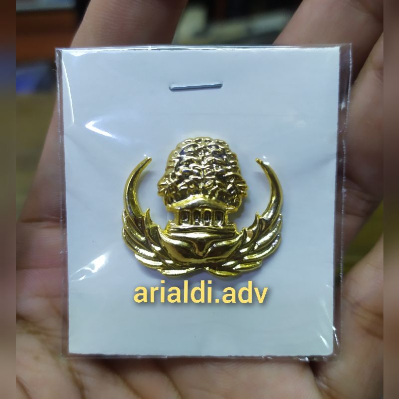 pin korpri coran sepuh emas magnet