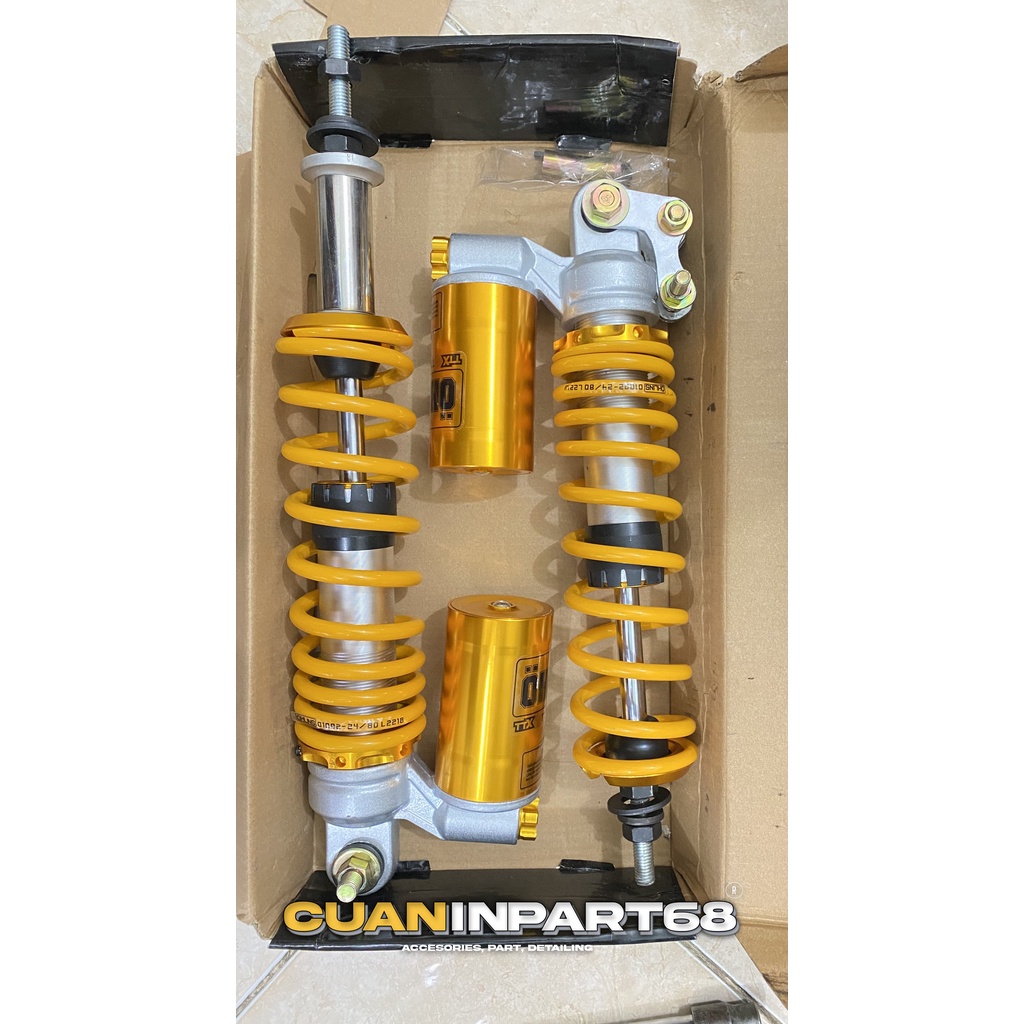 Shock ohlins tabung bawah custom vespa sprint/primavera/s/lx