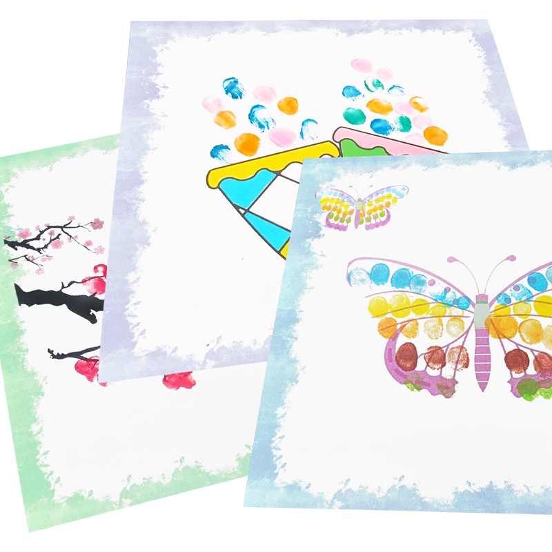 Khatinstore Finger Painting Anak Untuk Melukis Menggambar / Mainan Anak - FP01