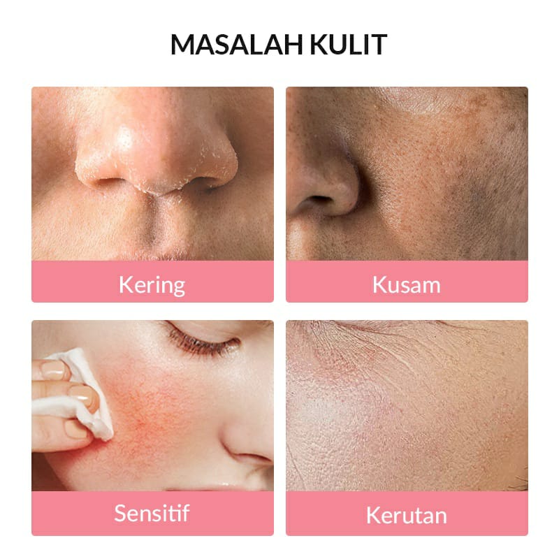 BIOAQUA Flower Series Rose Petals Toner Wajah 250ml Brightening Toner  Hydrating Toner