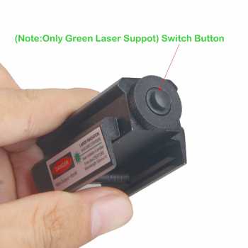 Tactical Green Dot Hunting Laser Sight Pistol 11mm TGPUL LS15