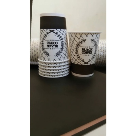 gelas kopi paper cup isi 25 50 tebal gelas kertas