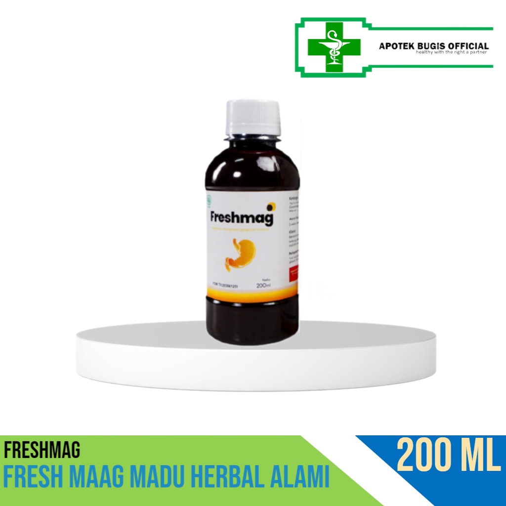 Freshmag - Fresh Maag Presmag Madu Herbal Alami Atasi Masalah Lambung Gerd Infeksi Lambung Magh Kronis Penambah Nafsu Makan