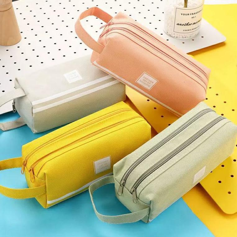 

[Z-L2L][♫♪] GAEKOPEDIA || Tempat Pensil 2 resleting Multifungsi dan Besar / Kotak Pensil Jumbo Dan Stationery Dual Zippers pasti dikirim