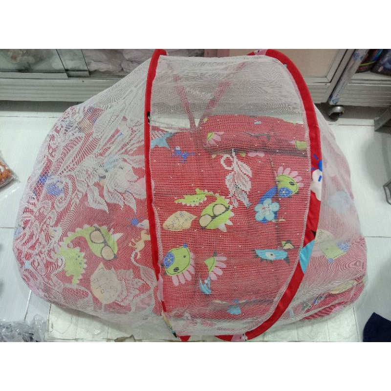 Kasur Kelambu anak bayi Newborn/Kasur Matras Lipat Kelambu