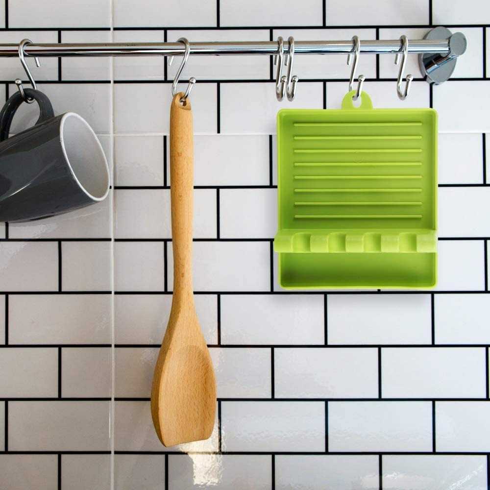 ( 100% BARANG ORI ) Wu Fang Matras Alas Alat Masak Centong Sendok Dapur Spatula Storage - A603
